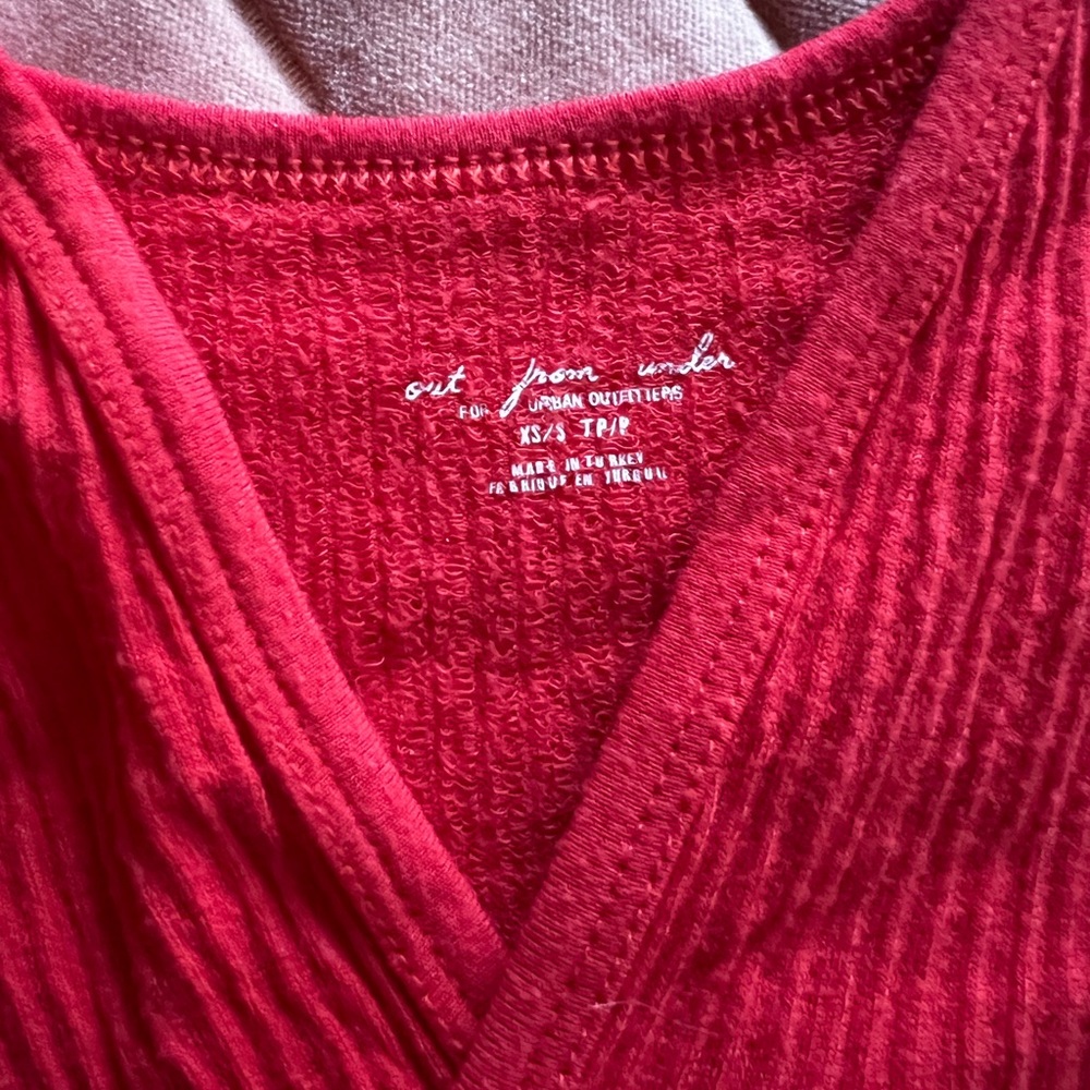 Red Bralette/Top - Picture 4 of 4
